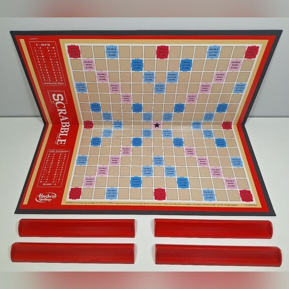 Scrabble Game Bonus Checkers Game - Picture 3 of 12